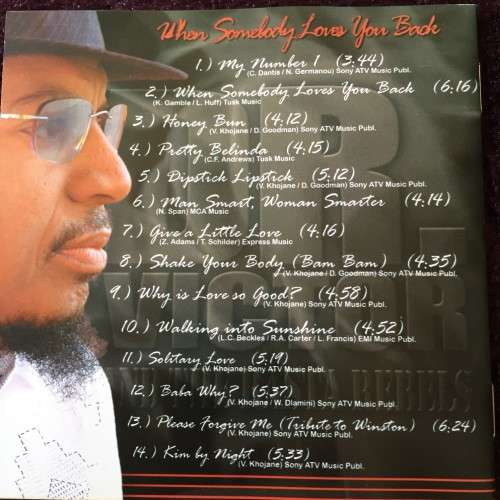CD - DR. VICTOR AND THE RASTA REBELS: WHEN SOMEBODY LOVES YOU BACK