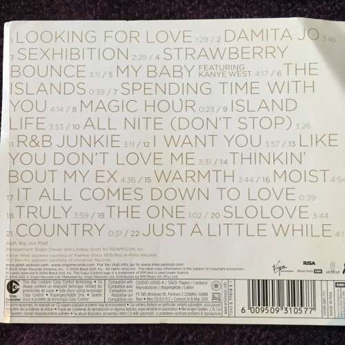 CD - JANET JACKSON: DAMITA JO