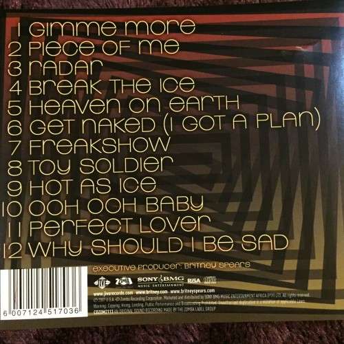 CD - BRITNEY SPEARS: BLACKOUT