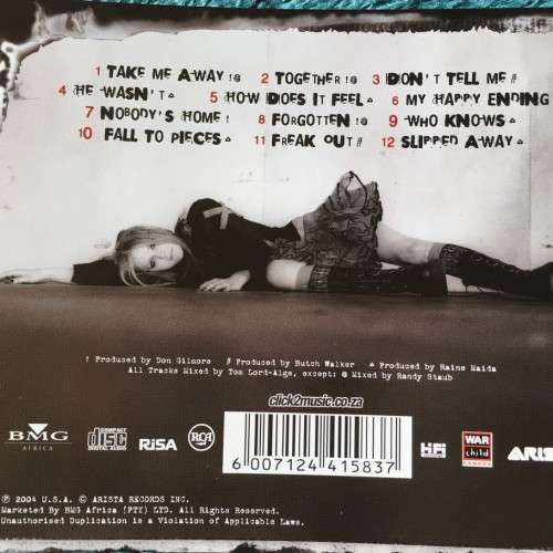 CD - AVRIL LAVIGNE: UNDER MY SKIN (CD IN MINT CONDITION)