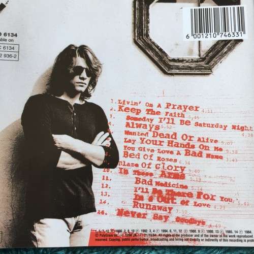 CD - BON JOVI:THE BEST OF BON JOVI (CROSSROADS) (CD IS IN MINT CONDITION)
