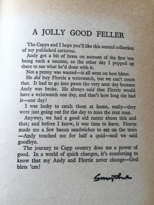 BOOK (SOFTCOVER) ANDY CAPP: THE SECOND ANDY CAPP BOOK (1959)