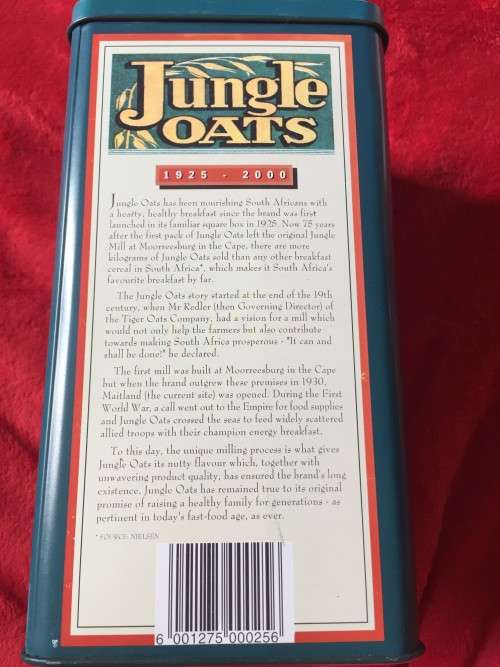 1 JUNGLE OATS TIN (21CM)