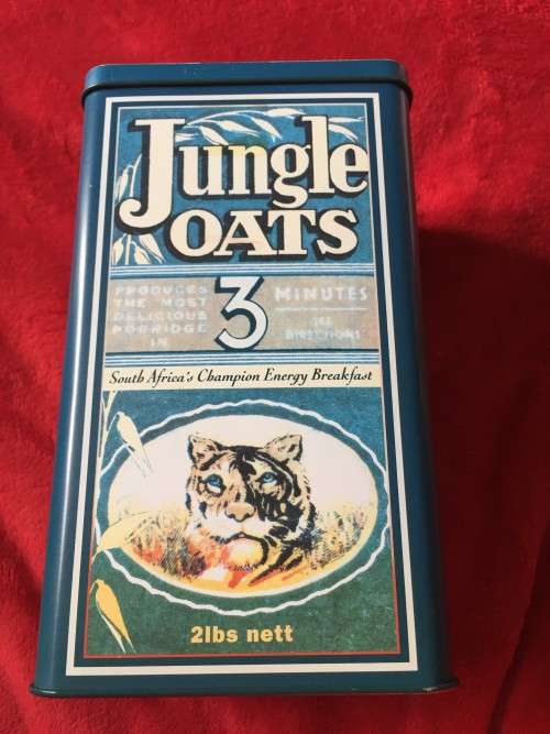 1 JUNGLE OATS TIN (21CM)