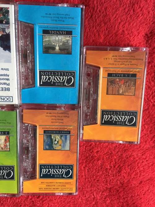 CLASSICAL :  9 CASSETTE TAPES IN JOBLOT (BARGAIN!!!)
