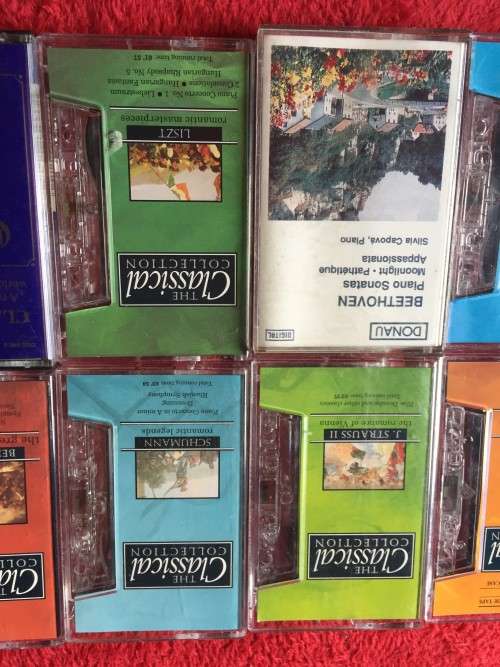 CLASSICAL :  9 CASSETTE TAPES IN JOBLOT (BARGAIN!!!)