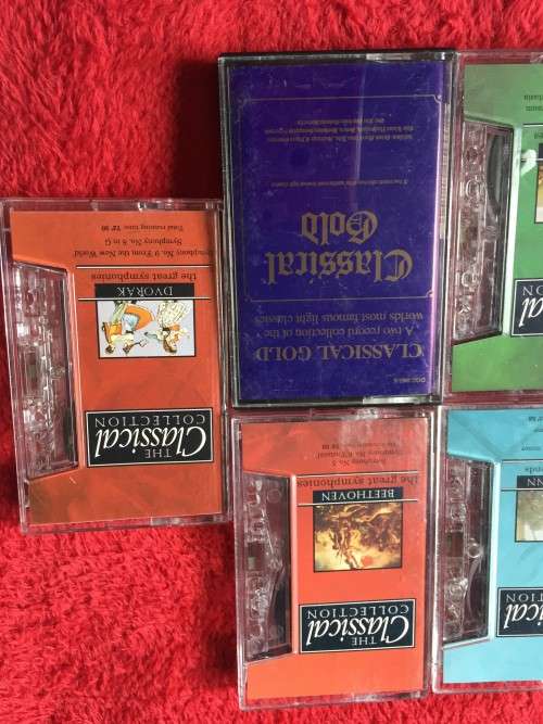 CLASSICAL :  9 CASSETTE TAPES IN JOBLOT (BARGAIN!!!)