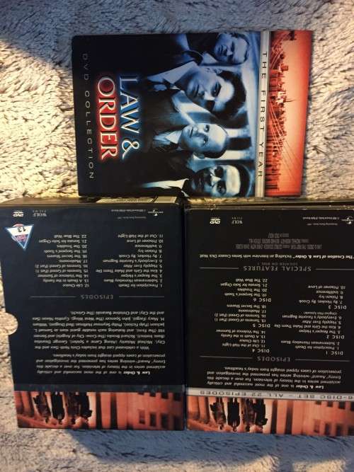TV SERIES (DVD) - LAW and ORDER ONE (EPISODES 1-22)