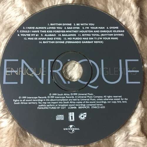 CD - ENRIQUE IGLESIAS: ENRIQUE