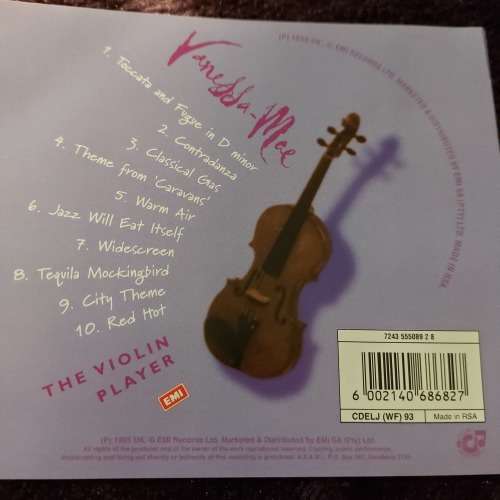 CD - VANESSA-MAE: THE VIOLIN PLAYER