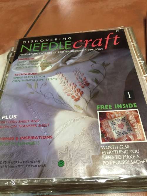DISCOVERING NEEDLECRAFT: 4 LEVERARCH FILES FROM ISSUE 1 - 96 (SEE PICS)