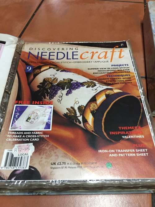 DISCOVERING NEEDLECRAFT: 4 LEVERARCH FILES FROM ISSUE 1 - 96 (SEE PICS)