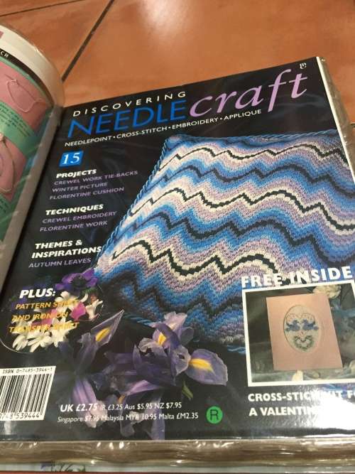 DISCOVERING NEEDLECRAFT: 4 LEVERARCH FILES FROM ISSUE 1 - 96 (SEE PICS)