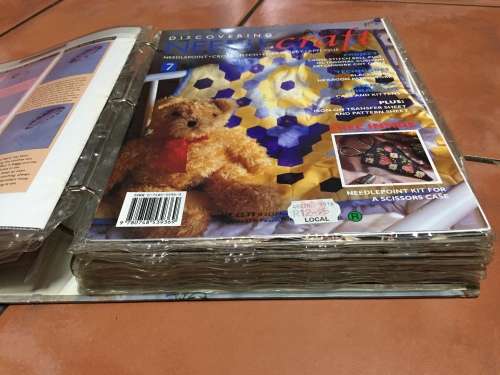 DISCOVERING NEEDLECRAFT: 4 LEVERARCH FILES FROM ISSUE 1 - 96 (SEE PICS)