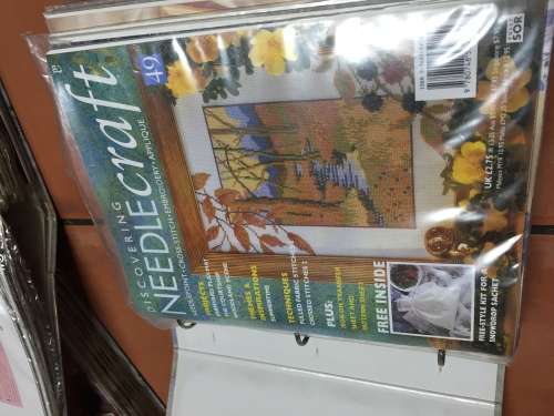 DISCOVERING NEEDLECRAFT: 4 LEVERARCH FILES FROM ISSUE 1 - 96 (SEE PICS)