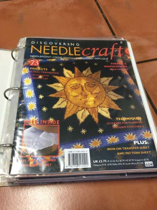DISCOVERING NEEDLECRAFT: 4 LEVERARCH FILES FROM ISSUE 1 - 96 (SEE PICS)