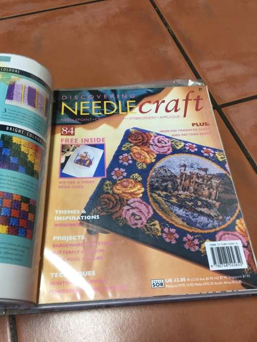 DISCOVERING NEEDLECRAFT: 4 LEVERARCH FILES FROM ISSUE 1 - 96 (SEE PICS)