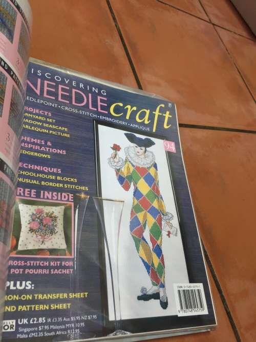 DISCOVERING NEEDLECRAFT: 4 LEVERARCH FILES FROM ISSUE 1 - 96 (SEE PICS)