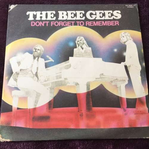 LP VINYL - THE BEE GEES: DON`T FORGET TO REMEMBER (2 LPS)(MINT)