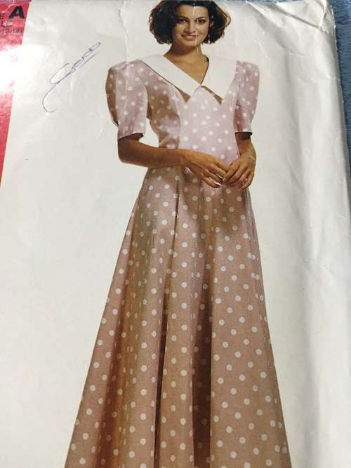 PATTERN STITCH and SAVE 6913 (UNUSED) - DRESS (SIZE 8-14)