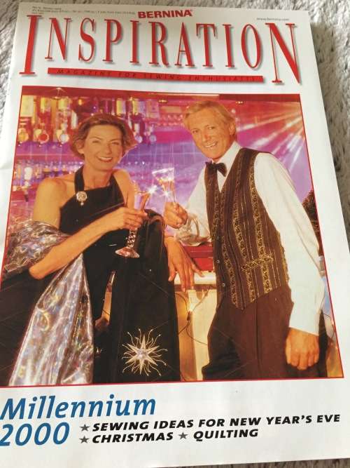 PATTERN BERNINA INSPIRATION (UNUSED) - IDEAS NEW YER`S EVE, CHRISTMAS, EVENING WEAR