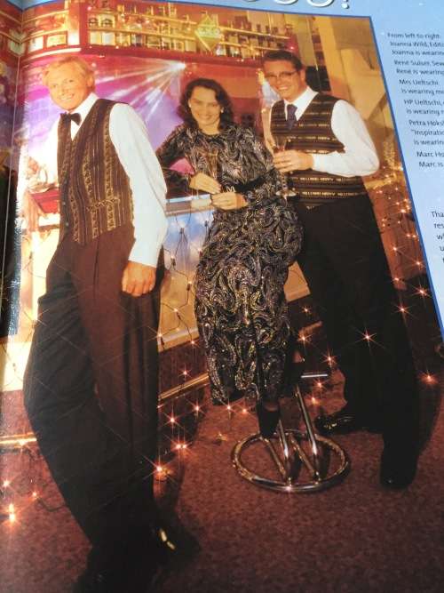 PATTERN BERNINA INSPIRATION (UNUSED) - IDEAS NEW YER`S EVE, CHRISTMAS, EVENING WEAR