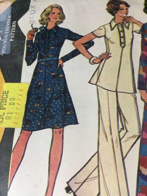 PATTERN MCCALL`S 3791 (VINTAGE) - DRESS,TUNIC,PANTS (SIZE 18)