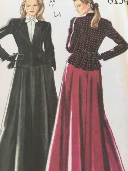 PATTERN NEW LOOK 6154 (UNUSED) - JACKET and SKIRT (SIZE 8-18)