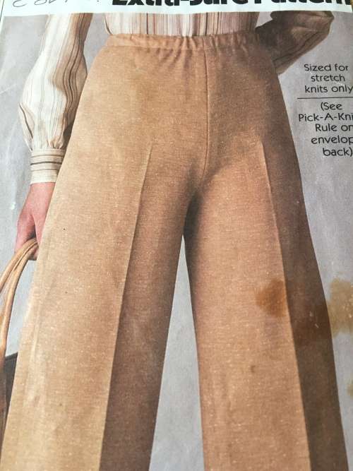 PATTERN E.S.P 8185 (VINTAGE, COMPLETE, CUT ON 16) - PANTS (SIZE 12-14-16)
