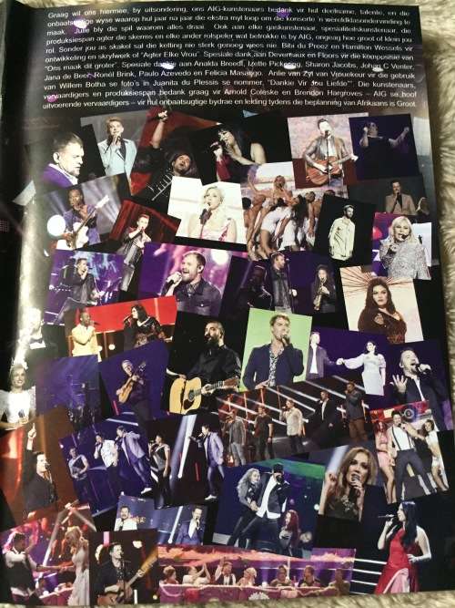 MUSIC DVD - AFRIKAANS IS GROOT 2018 (DIE KONSERT)(AS NEW)