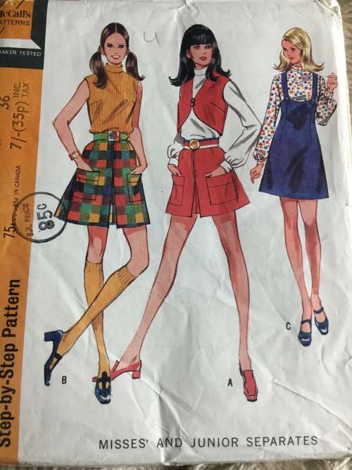 PATTERN MCCALL`S 2248*1969 (VINTAGE, UNUSED) - SEPARATES (SIZE 14)