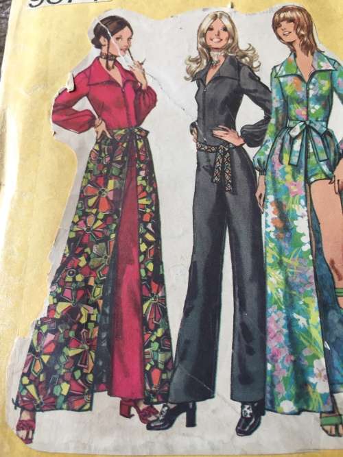 PATTERN SIMPLICITY 9674 (VINTAGE, NEAT & TIDY) - JUMPSUIT & SKIRT (SIZE 18)