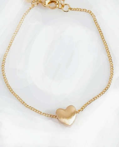 Gorgeous Gold plated heart Bracelet