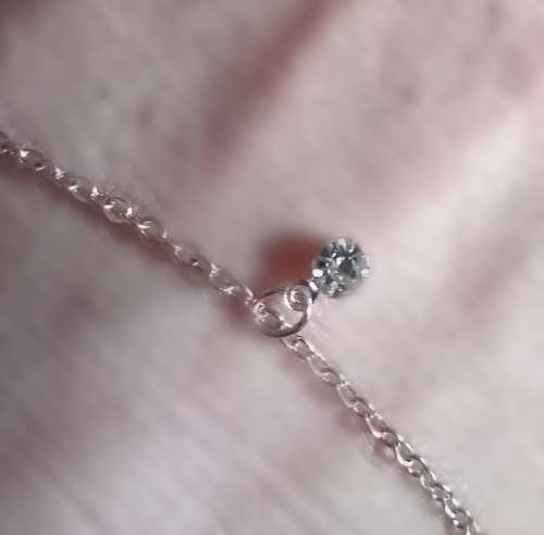 Elegant Rose Gold plated 3 diamante bracelet