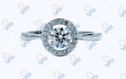 Cubic zirconia Sterling silver Ring