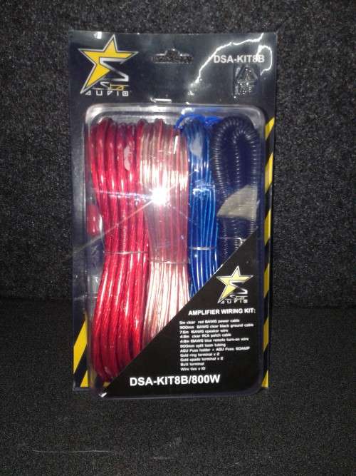 Digital Star Audio 8 Gauge 800W Amp Kit