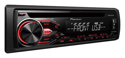 Pioneer DEH-X1850UB CD/USB Frontloader WITH FREE SHIPPING!