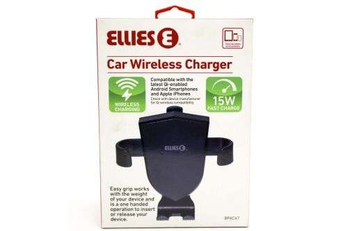 ELLIES Wireless Charger C/W 1M USB-C Cable 15W BPAC67