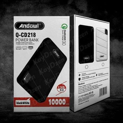 Powerbank 10000mAh Q-CD218 2XUSB