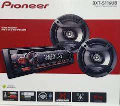 Pioneer DXT-S116UB COMPLETE CAR AUDIO PACKAGE