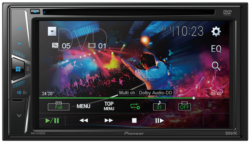 Pioneer AVH-G115DVD RDS AV RECEIVER