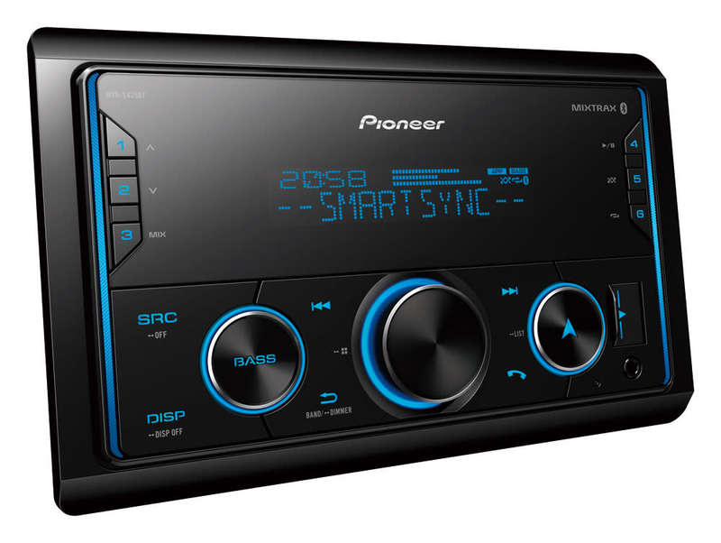 Pioneer D/Din Car Audio Player MVH-450BT