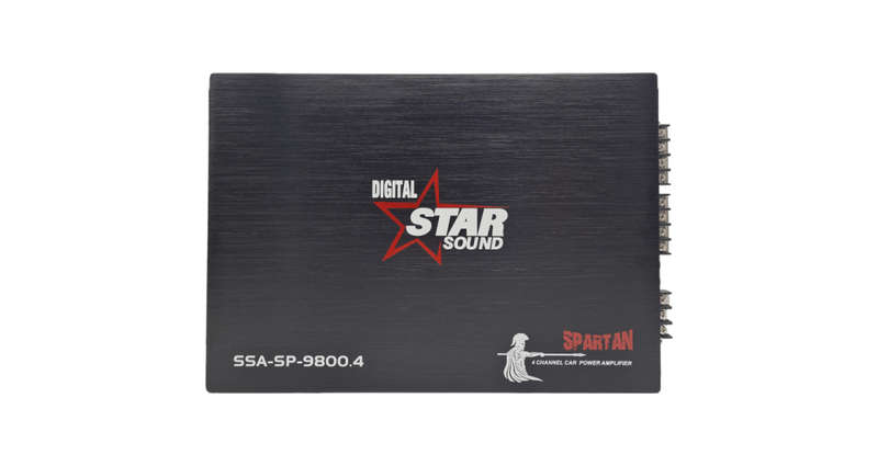 Amplifier Starsound 4Ch Spartan AB Class SSA-SP-9800.4