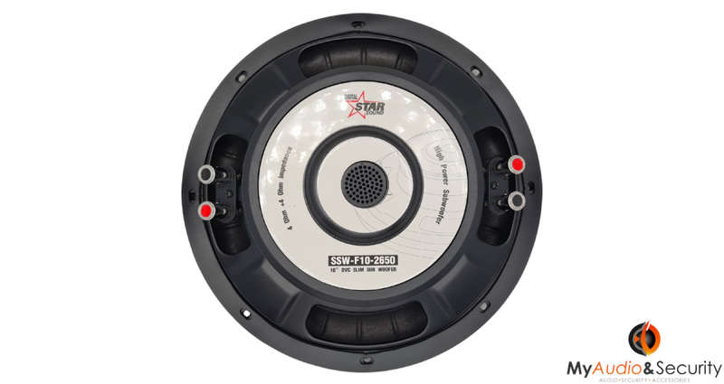 Starsound Speaker Sub 10` DVC Slim SSW-F10-2650