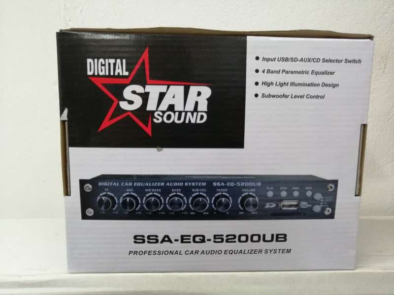 Starsound SSA-EQ-5200UB 5 Band Equalizer with USB