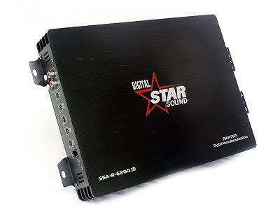 Starsound Rapter Series 6200W Monoblock Amplifier
