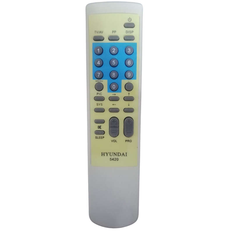 Hyundai Replacement TV Remote 5420