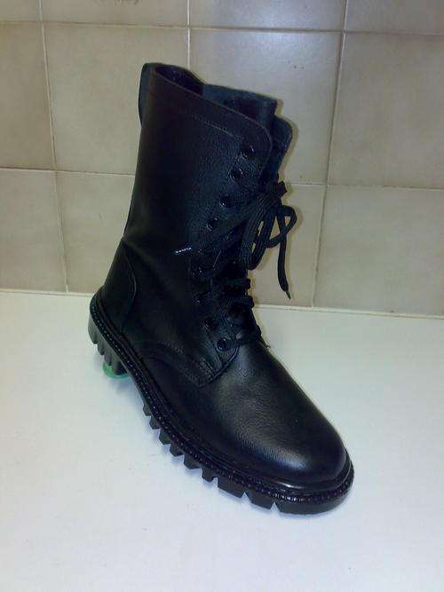 Leather Combat Boot