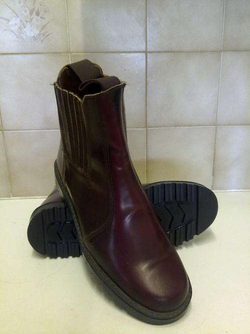 Traffic Cop Chelsea Boot - Oxblood Leather