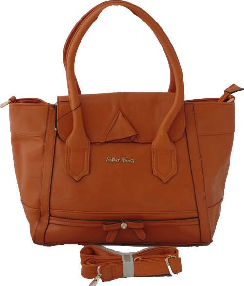 **NEW ARRIVAL** Luxury Ladies designer style Structured Leather Bag in Burnt Orange-Made to Wow!